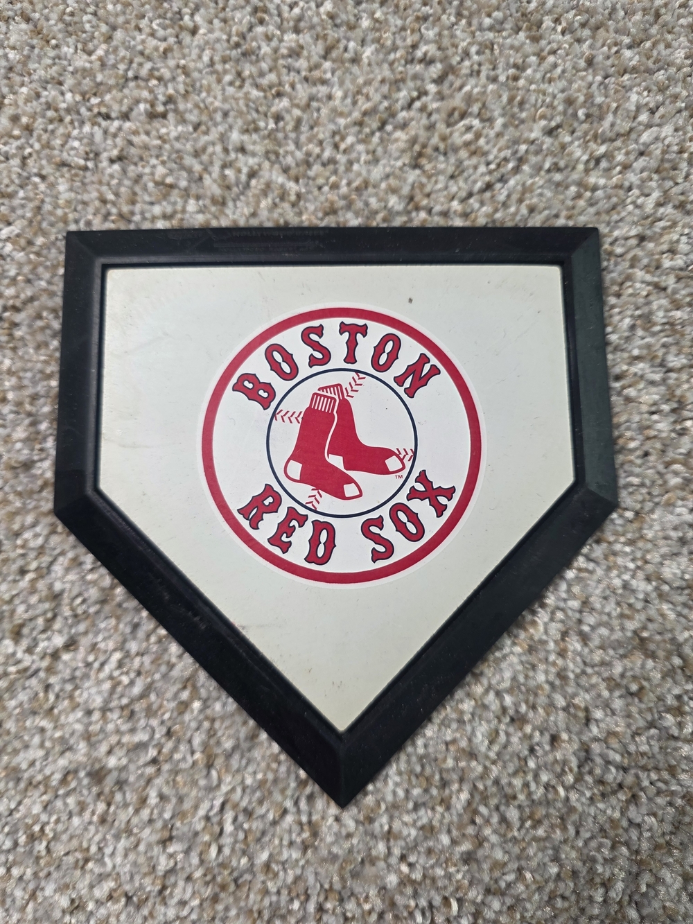 Boston Red Sox MLB Hollywood Pocket Home Plate Mini Coaster